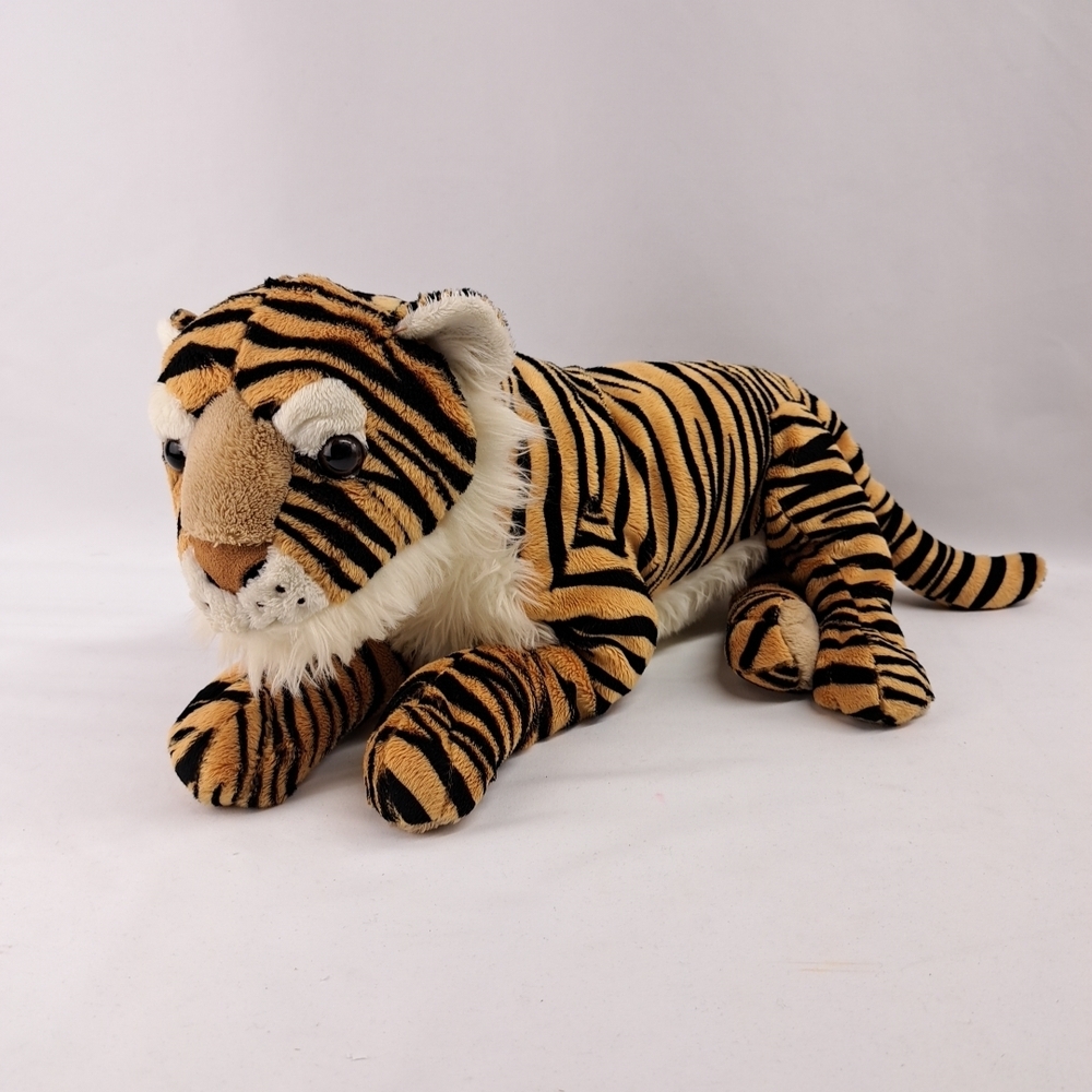 Disney Plush Tiger - Orange, Black and Cream Striped Stuffed Animal